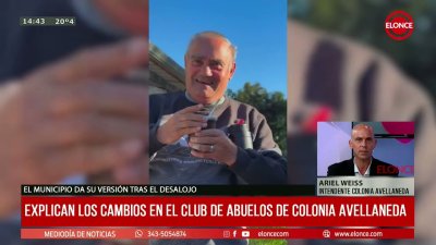 Explican los cambios en el Club de Abuelos de Colonia Avellaneda